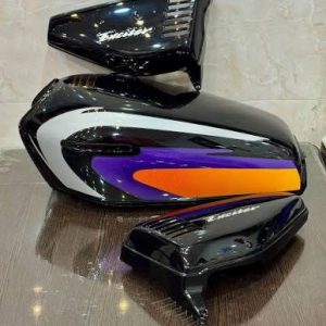باک موتور سیکلت هوندا 125 رنگ مشکی اگزایتر
