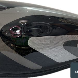 باک موتور سیکلت هوندا 125 رنگ مشکی کاستوم دودی