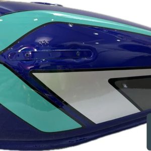 باک موتور سیکلت هوندا 125 رنگ آبی 74 جدید ورق 80